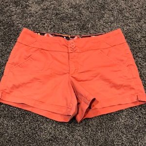 Coral shorts size 12